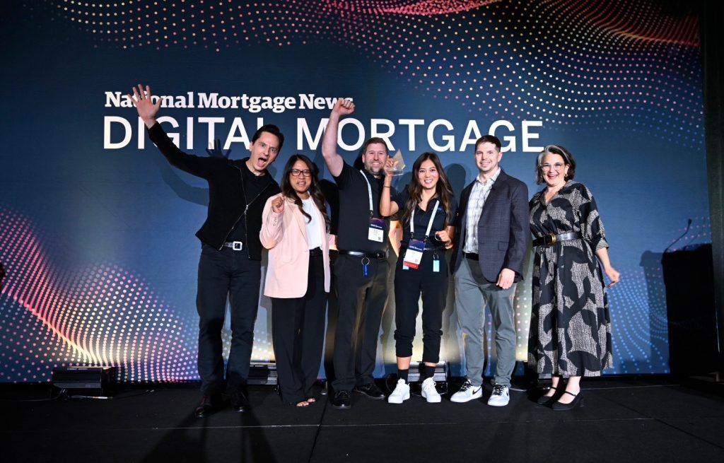The Mezzo team on stage at Digital Mortgage 2026
